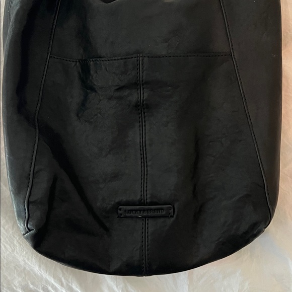 Black leather lucky Brand purse. Very gently used - Picture 3 of 3